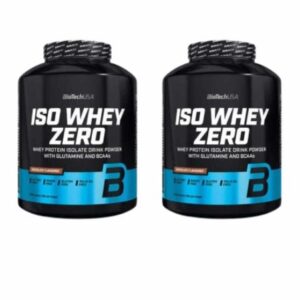 Food Supplement Biotech USA Iso Whey Zero Tiramisú (2270 g) - (Pack of 2)