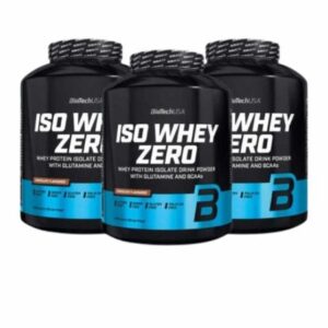Food Supplement Biotech USA Iso Whey Zero Tiramisú (2270 g) - (Pack of 3)